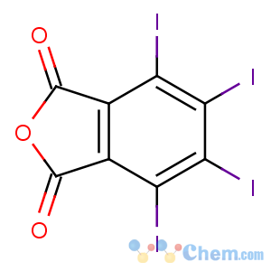 CAS No:632-80-4 4,5,6,7-tetraiodo-2-benzofuran-1,3-dione
