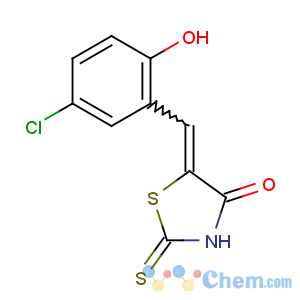 CAS No:6320-49-6 4-Thiazolidinone,5-[(5-chloro-2-hydroxyphenyl)methylene]-2-thioxo-