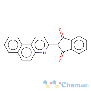 CAS No:63216-89-7 1H-Indene-1,3(2H)-dione,2-benzo[f]quinolin-3-yl-