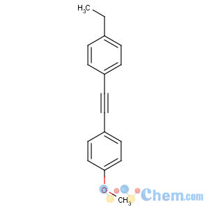 CAS No:63221-88-5 1-ethyl-4-[2-(4-methoxyphenyl)ethynyl]benzene