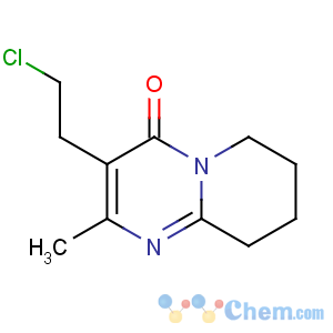 CAS No:63234-80-0 3-(2-chloroethyl)-2-methyl-6,7,8,9-tetrahydropyrido[1,<br />2-a]pyrimidin-4-one