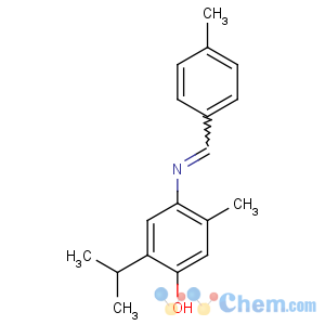 CAS No:6325-49-1 Phenol,5-methyl-2-(1-methylethyl)-4-[[(4-methylphenyl)methylene]amino]-