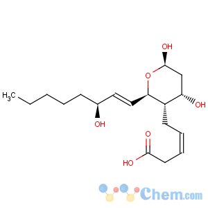 CAS No:63250-09-9 3-Pentenoic acid,5-[(2R,3S,4S,6R)-tetrahydro-4,6-dihydroxy-2-[(1E,3S)-3-hydroxy-1-octen-1-yl]-2H-pyran-3-yl]-,(3Z)-