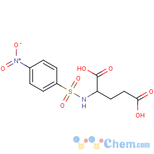 CAS No:6328-28-5 2-[(4-nitrophenyl)sulfonylamino]pentanedioic acid