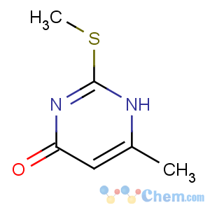 CAS No:6328-58-1 6-methyl-2-methylsulfanyl-1H-pyrimidin-4-one