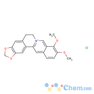 CAS No:633-65-8 Berberine hydrochloride