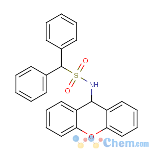 CAS No:6331-89-1 Benzenemethanesulfonamide, a-phenyl-N-9H-xanthen-9-yl-