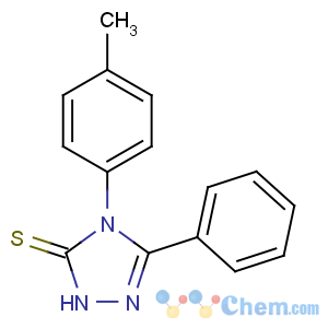 CAS No:63314-58-9 4-(4-methylphenyl)-3-phenyl-1H-1,2,4-triazole-5-thione