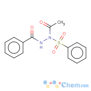 CAS No:63316-59-6 N'-acetyl-N'-(phenylsulfonyl)benzohydrazide