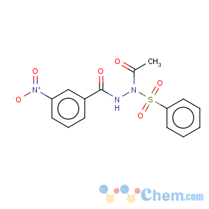 CAS No:63316-60-9 N'-acetyl-3-nitro-N'-(phenylsulfonyl)benzohydrazide