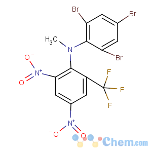 CAS No:63333-35-7 N-methyl-2,4-dinitro-N-(2,4,6-tribromophenyl)-6-(trifluoromethyl)aniline