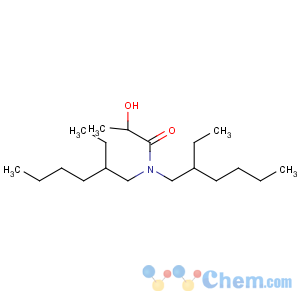 CAS No:6334-12-9 Propanamide,N,N-bis(2-ethylhexyl)-2-hydroxy-