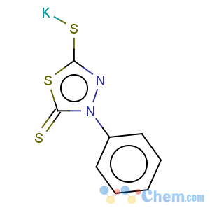 CAS No:6336-51-2 5-Mercapto-3-phenyl-1,3,4-thiadiazole-2(3H)-thione potassium salt