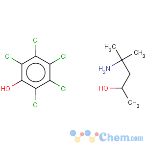 CAS No:6338-69-8 4-amino-4-methylpentan-2-ol - pentachlorophenol (1:1)