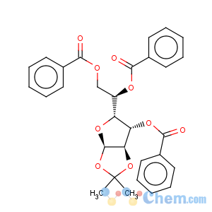 CAS No:6339-03-3 a-D-Glucofuranose,1,2-O-(1-methylethylidene)-, tribenzoate (9CI)