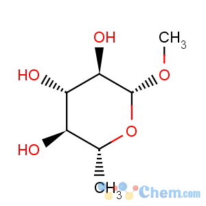 CAS No:6340-52-9 b-D-Glucopyranoside, methyl6-deoxy-
