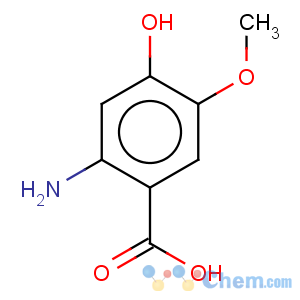 CAS No:63407-32-9 Benzoicacid, 2-amino-4-hydroxy-5-methoxy-