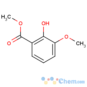 CAS No:6342-70-7 methyl 2-hydroxy-3-methoxybenzoate