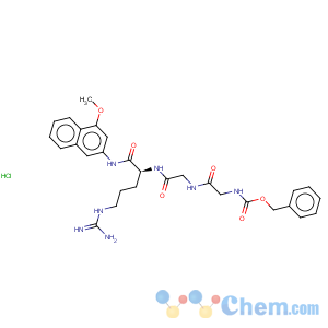CAS No:63424-41-9 Z-Gly-Gly-Arg-4MbetaNA . HCl