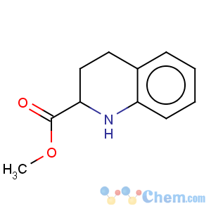 CAS No:63430-79-5 1,2,3,4-Tetrahydro-quinoline-2-carboxylic acidmethyl ester