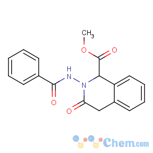 CAS No:63500-02-7 methyl 2-benzamido-3-oxo-1,4-dihydroisoquinoline-1-carboxylate