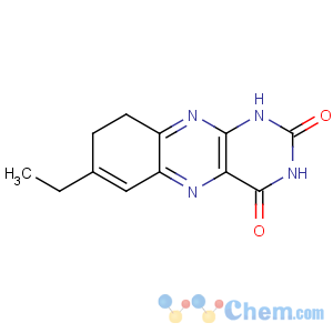 CAS No:63528-78-9 Benzo[g]pteridine-2,4(1H,3H)-dione,7-ethyl-8,9-dihydro-