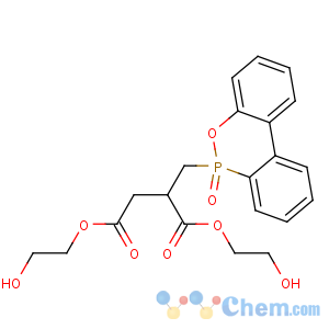 CAS No:63562-34-5 bis(2-hydroxyethyl)<br />2-[(6-oxobenzo[c][2,1]benzoxaphosphinin-6-yl)methyl]butanedioate