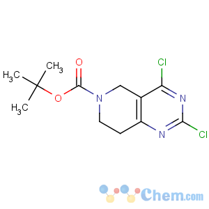 CAS No:635698-56-5 tert-butyl<br />2,4-dichloro-7,8-dihydro-5H-pyrido[4,3-d]pyrimidine-6-carboxylate