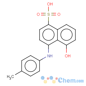 CAS No:6357-83-1 1-Naphthalenesulfonicacid, 5-hydroxy-4-[(4-methylphenyl)amino]-