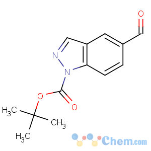 CAS No:635713-71-2 tert-butyl 5-formylindazole-1-carboxylate