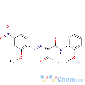 CAS No:6358-31-2 2-[(2-methoxy-4-nitrophenyl)diazenyl]-N-(2-methoxyphenyl)-3-<br />oxobutanamide