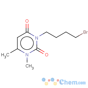 CAS No:63594-12-7 3-(4-Bromo-butyl)-1,6-dimethyl-1H-pyrimidine-2,4-dione