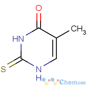 CAS No:636-26-0 5-methyl-2-sulfanylidene-1H-pyrimidin-4-one