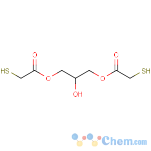CAS No:63657-12-5 Acetic acid,2-mercapto-, 1,1'-(2-hydroxy-1,3-propanediyl) ester