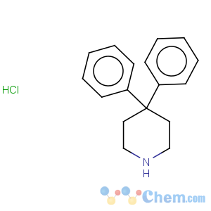 CAS No:63675-71-8 Piperidine,4,4-diphenyl-, hydrochloride (1:1)