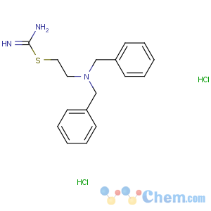 CAS No:63680-35-3 2-(dibenzylamino)ethyl carbamimidothioate dihydrochloride