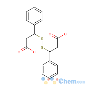 CAS No:63684-32-2 3-[(2-carboxy-1-phenylethyl)disulfanyl]-3-phenylpropanoic acid