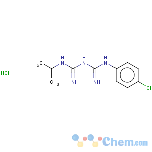 CAS No:637-32-1 Imidodicarbonimidicdiamide, N-(4-chlorophenyl)-N'-(1-methylethyl)-, hydrochloride (1:1)