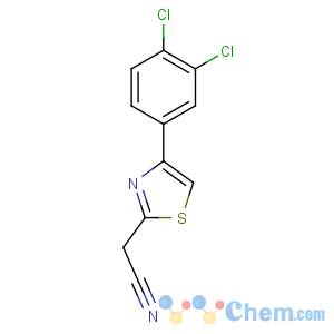CAS No:637015-80-6 2-[4-(3,4-dichlorophenyl)-1,3-thiazol-2-yl]acetonitrile
