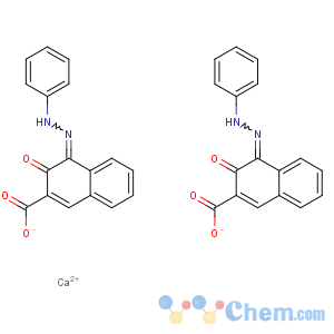 CAS No:6371-76-2 2-Naphthalenecarboxylicacid, 3-hydroxy-4-(2-phenyldiazenyl)-, calcium salt (2:1)