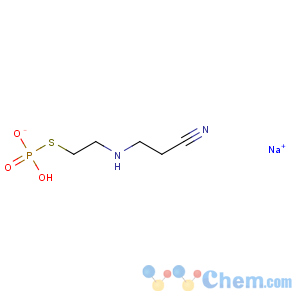 CAS No:63717-21-5 phosphorothioic acid s-[2-[(2-cyanoethyl)amino]ethyl]o-sodium salt