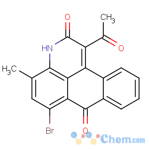 CAS No:63723-54-6 1-ACETYL-4-METHYL-6-BROMOANTHRAPYRIDONE