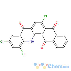 CAS No:6373-31-5 6,10,12-trichloro-13H-naphtho[2,3-c]acridine-5,8,14-trione