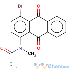 CAS No:6374-83-0 Acetamide,N-(4-bromo-9,10-dihydro-9,10-dioxo-1-anthracenyl)-N-methyl-