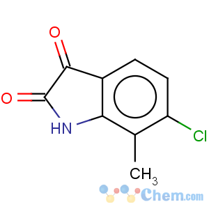 CAS No:6374-90-9 1H-Indole-2,3-dione,6-chloro-7-methyl-