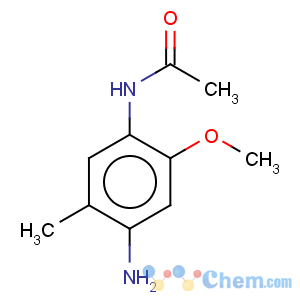 CAS No:6375-45-7 Acetamide,N-(4-amino-2-methoxy-5-methylphenyl)-