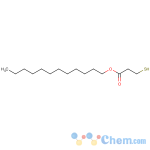 CAS No:6380-71-8 Propanoic acid,3-mercapto-, dodecyl ester