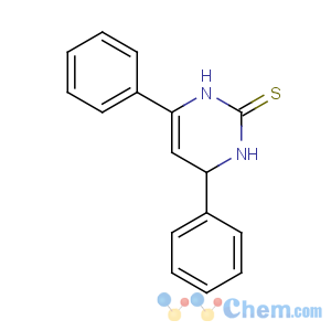 CAS No:6381-55-1 4,6-diphenyl-3,4-dihydro-1H-pyrimidine-2-thione