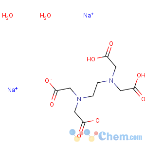 CAS No:6381-92-6 Disodium edetate dihydrate