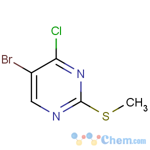 CAS No:63810-78-6 5-bromo-4-chloro-2-methylsulfanylpyrimidine